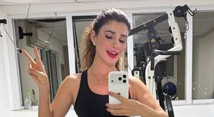 Paula Fernandes treina de madrugada após show e inspira fãs