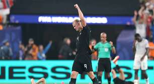 Haaland alcança marca histórica em sua primeira Copa