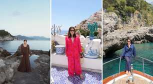 A influenciadora Ju Ferraz indica roteiro para explorar os encantos da Costa Amalfitana e de Capri