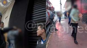 Vídeo mostra o momento em que PMs libertam reféns após ônibus ser sequestrado em SP