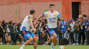 Seleção colombiana interrompe treino no México devido a fortes chuvas