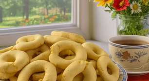 Rosquinhas caseiras que derretem na boca para servir com aquele café da tarde quentinho