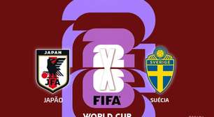 Japão x Suécia: onde assistir, escalações e arbitragem