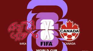Suíça x Canadá, AO VIVO, com comentários e estatísticas a partir das 15h