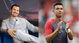 'Me fez rir', diz Ibrahimovic sobre desabafo de Cristiano Ronaldo após gols na Copa