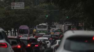 São Paulo registra recorde de trânsito em 2026 em dia de chuva e jogo do Brasil na Copa do Mundo