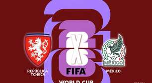 República Tcheca x México, AO VIVO, com comentários e estatísticas a partir das 21h
