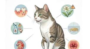 Seu gato começou a babar? Veja quando isso pode ser um alerta