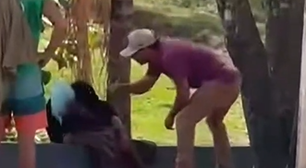 Mulher em situação de rua é hospitalizada após ser agredida por empresário em Goiás