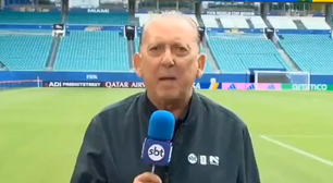 Galvão Bueno se revolta após anulação de sua 100ª narração de gols do Brasil em Copas do Mundo