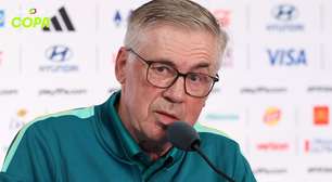Ancelotti diz que Neymar pode jogar 90 minutos e que jogo contra a Escócia será mais difícil do que com o Haiti