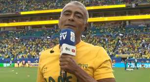 Romário rebate críticas sobre sua animação durante transmissão: "Como vou ser triste sendo comentarista da Cazé TV?"