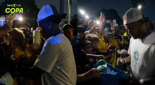 Vini Jr, Neymar: brasileiros em Miami se aglomeram por fotos e autógrafos dos jogadores da Seleção
