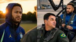 Após Lula criticar Neymar, Flávio Bolsonaro faz vídeo com IA levando jogador para a Copa