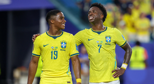 Brasil vai ganhar a Copa do Mundo 2026? Detalhe surpreendente em foto de Endrick e Vini Jr. faz web criar teoria do hexa: 'Só não vê quem não quer'