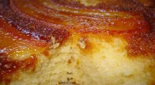 Receita de Festa Junina: Bolo de banana caramelizado