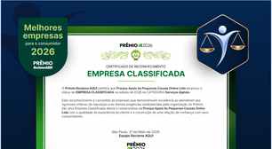 Procjus é classificada para o Prêmio Reclame AQUI 2026