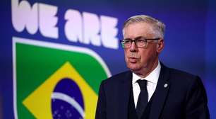 Ancelotti celebra atuação do Brasil, elogia Vini e vê Seleção sólida: "Estamos satisfeito"