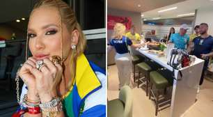 Luxo e buffet: Virginia viu jogo do Brasil em camarote cifrado; veja valor