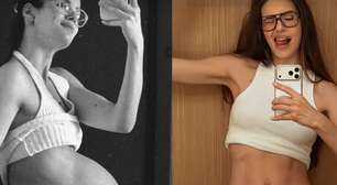 Mudou muito? Seis meses após dar à luz, Camila Queiroz mostra mudanças no corpo