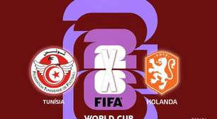 Tunísia x Holanda, AO VIVO, com comentários e estatísticas a partir das 19h