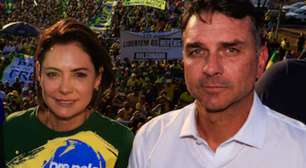 Flávio Bolsonaro reage após Michelle o acusar de humilhação e maus-tratos: 'Mais uma'