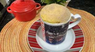 Receita de Festa Junina: Bolo de fubá em 3 minutos