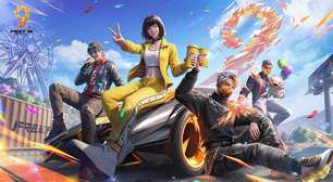 Free Fire começa as celebrações de seu 9º aniversário