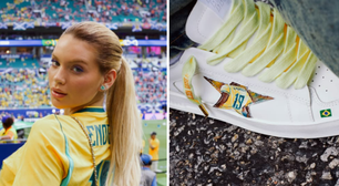 Gabriely Miranda homenageia Endrick em look para jogo da Seleção; veja fotos