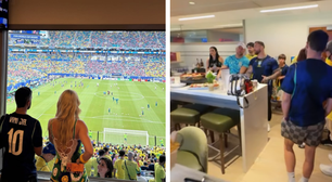 Veja como é o camarote onde Virginia acompanhou o jogo da Seleção