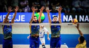 Derrota faz o Brasil cair no ranking mundial masculino