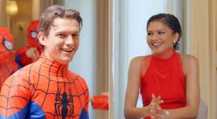 Zendaya não reconhece o marido, Tom Holland, em concurso de melhor Homem-Aranha