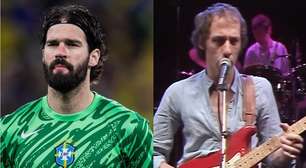 A banda de Rock que o goleiro Alisson, da Seleção, ouve antes dos jogos
