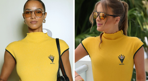 Copa do Mundo: Rafa Justus e Laís Ribeiro repetem body brasilcore em looks parecidos. Veja preço e marca da peça
