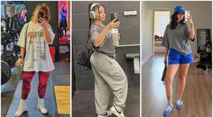 Moda fitness despojada: looks confortáveis com toque retrô conquistam espaço