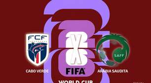 Cabo Verde x Arábia Saudita: seleções em busca de um sonho