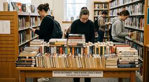 Biblioteca de Vitória promove troca gratuita de livros; veja como participar