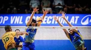 Desorganizado, Brasil cai para a Ucrânia e perde a liderança na VNL