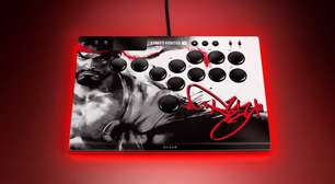 Razer apresenta o controle arcade Kitsune Ryu Edition