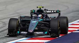 F1: Confira o resultado completo do TL1 no GP da Áustria 2026