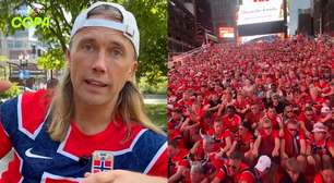 Campeões de torcida da Copa? Remada viking da Noruega vira sensação nas redes sociais