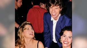 Vera Fischer abre álbum antigo e relembra encontro inusitado com Mick Jagger: 'Valeu cada minuto'