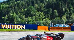 F1: Bortoleto recebe bandeira quadriculada em 11º no GP da Áustria