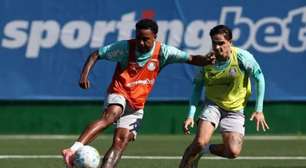 Foco dos treinos do Palmeiras está nas finalizações