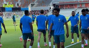 Muitos japoneses e time quase completo: Como foi o último treino do Brasil antes do mata-mata na Copa do Mundo