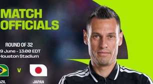 Quem é o árbitro italiano que vai apitar Brasil x Japão?
