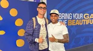 Cristiano Ronaldo se encontra e dá conselhos a Rodrygo: 'Tem que ser paciente. Não é fácil'