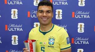 Melhor em campo, Casemiro é o segundo mais velho a marcar pelo Brasil em Copas