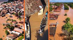 Em menos de dois meses, Goiana (PE) vive nova enchente que deixa 500 desabrigados