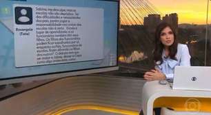 Após críticas, Sabina Simonato faz retratação ao vivo por comentário sobre escolas na Copa